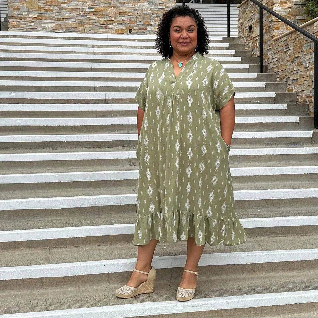 Aurora Dress Sewing Pattern PDF DOWNLOAD - homesewn