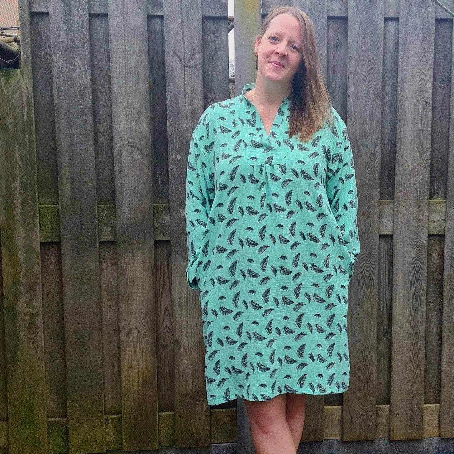 Aurora Dress Sewing Pattern PDF DOWNLOAD - homesewn