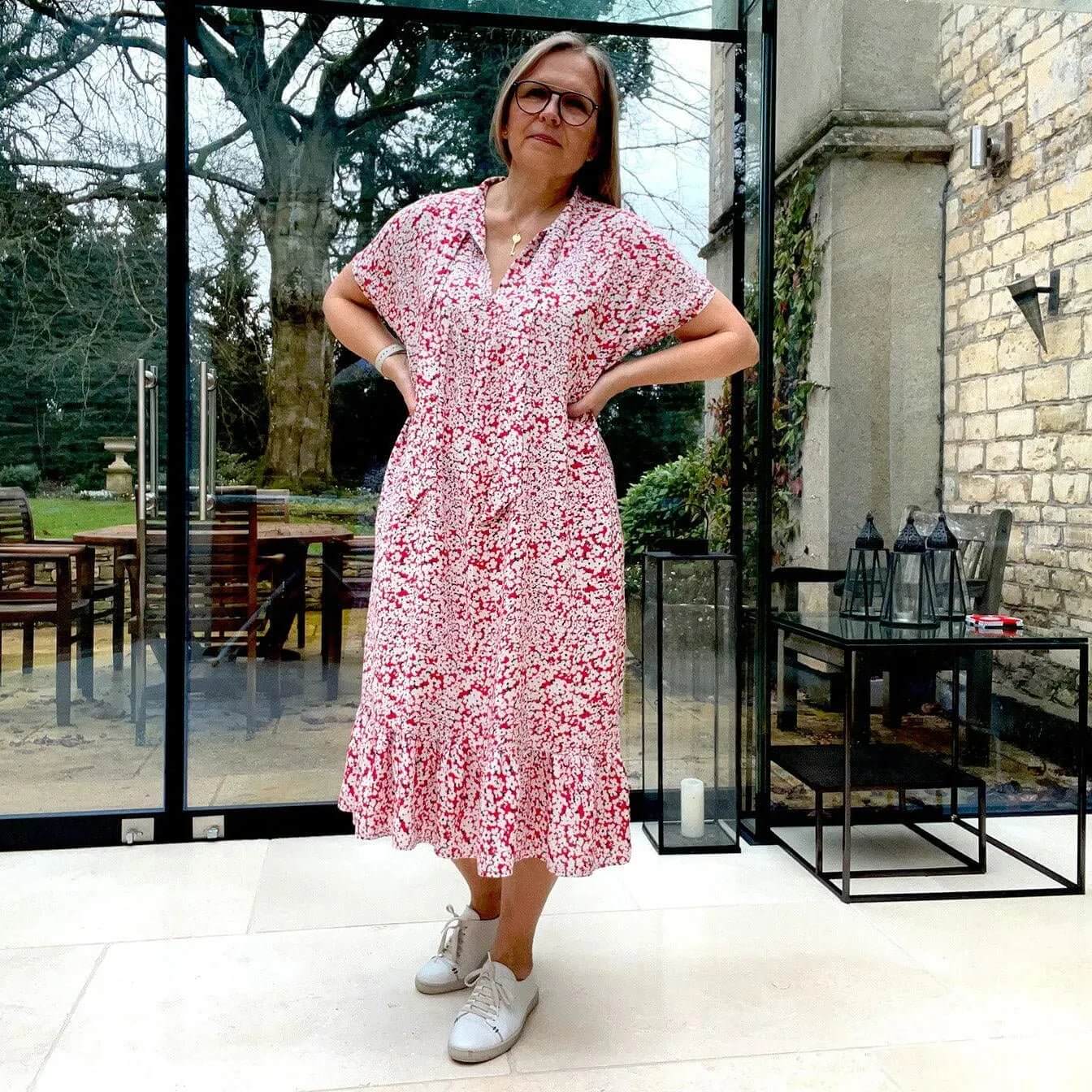 Aurora Dress Sewing Pattern PDF DOWNLOAD - homesewn