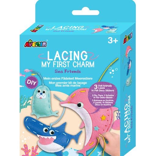 Avenir - My First Lacing Kit SEA FRIENDS - homesewn