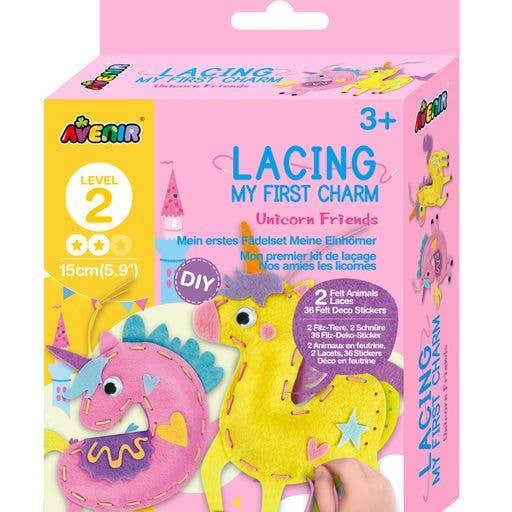Avenir - My First Lacing Kit UNICORN FRIENDS - homesewn