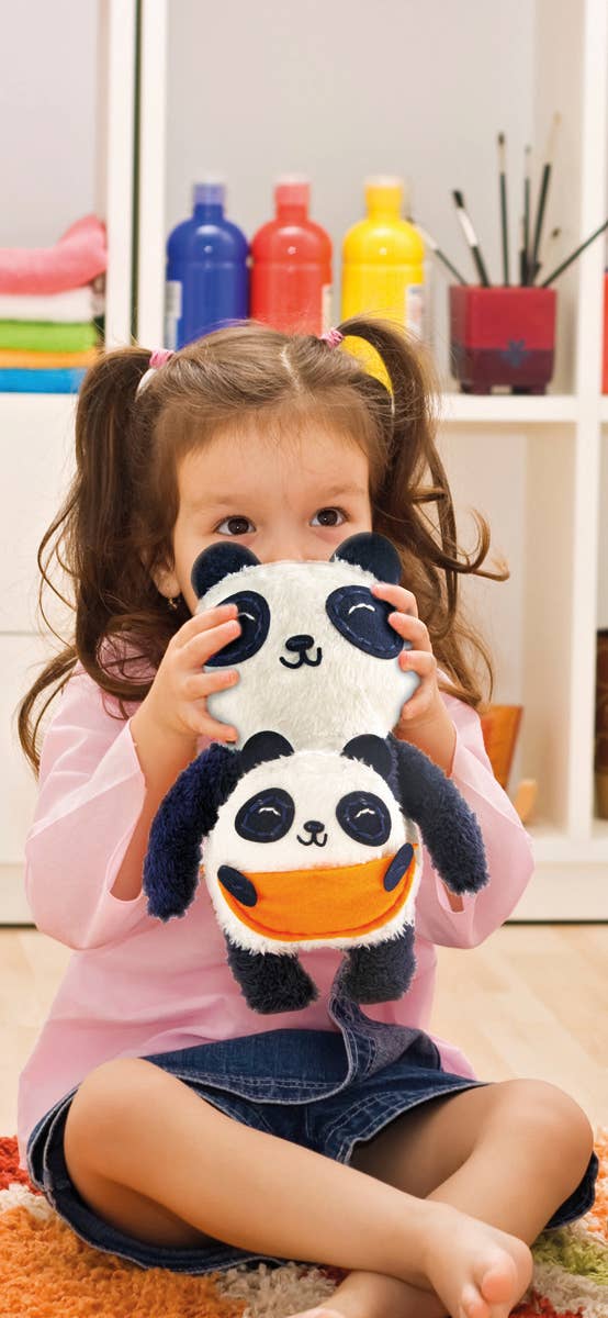 Avenir - My First Sewing Doll MOM AND BABY PANDA - homesewn