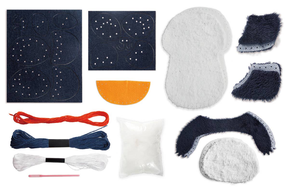 Avenir - My First Sewing Doll MOM AND BABY PANDA - homesewn