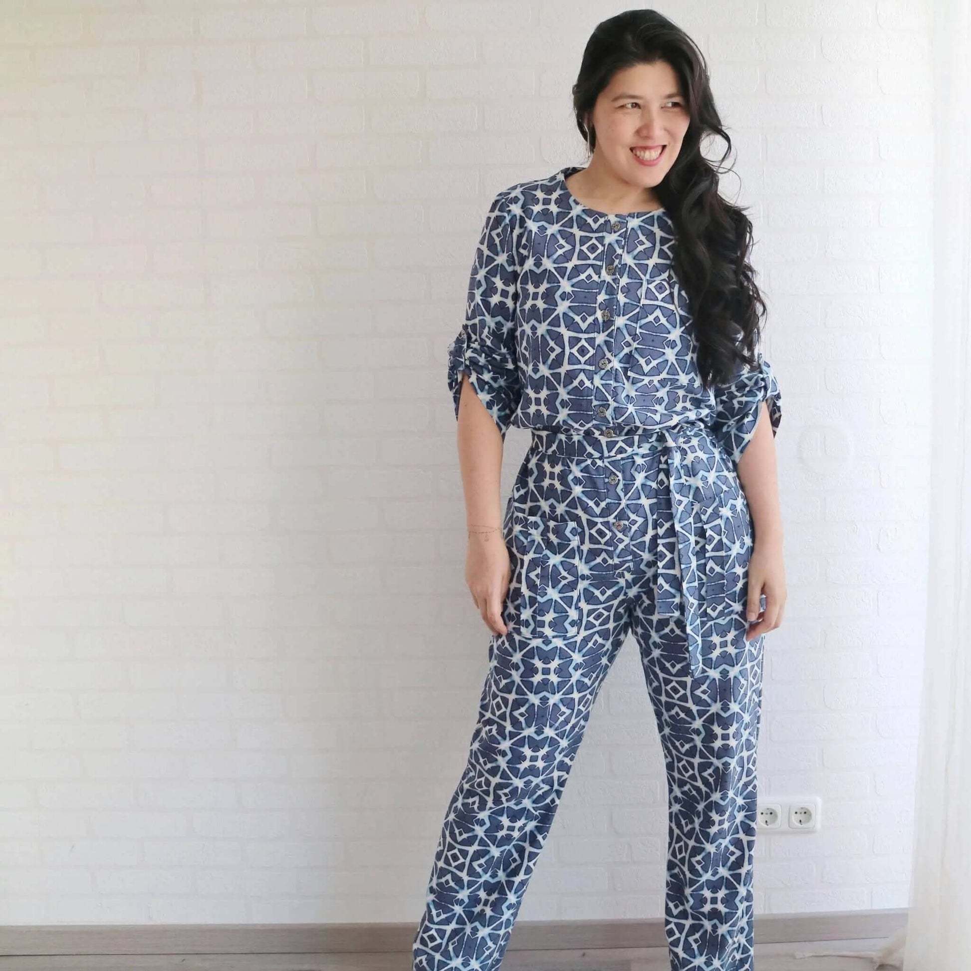 Aviator Jumpsuit sewing pattern PDF DOWNLOAD - homesewn