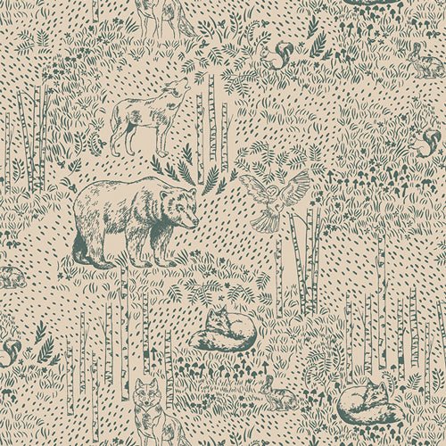 Awaken Forest - Fern - Woodland Keeper - homesewn