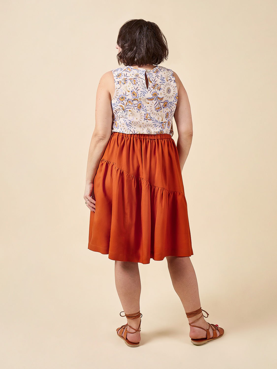 Azure Dress, Skirt + Top Pattern PDF DOWNLOAD - homesewn