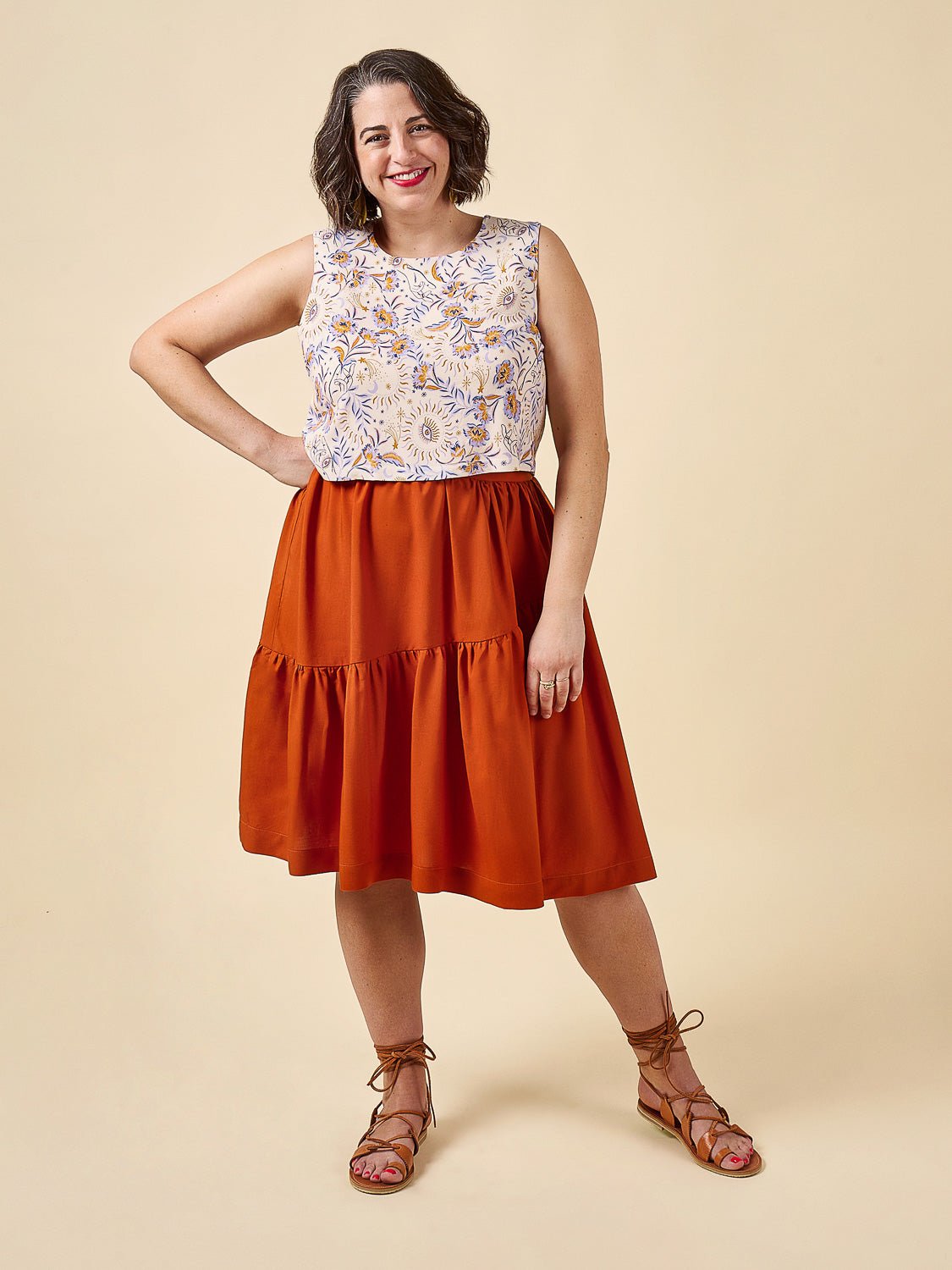 Azure Dress, Skirt + Top Pattern PDF DOWNLOAD - homesewn