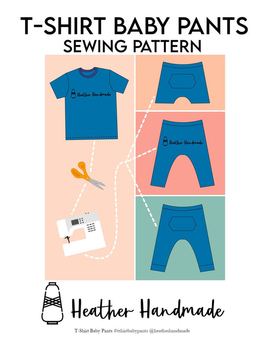 Baby T-Shirt Pants Pattern - PDF PATTERN - homesewn
