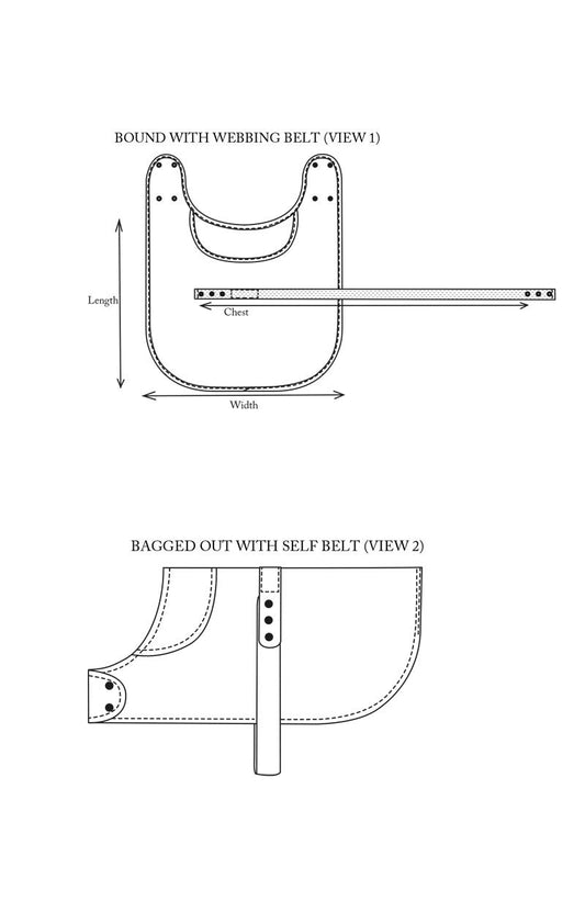 BARKA Dog Coat *less than 1m - PDF PATTERN - homesewn
