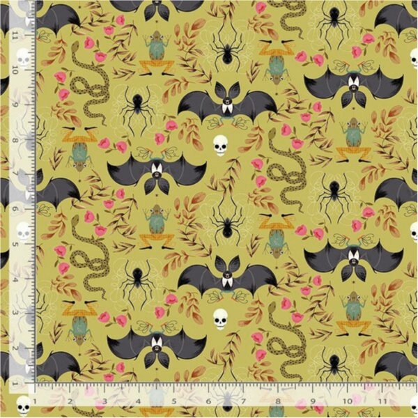Batty - Hemp - Boo! - homesewn