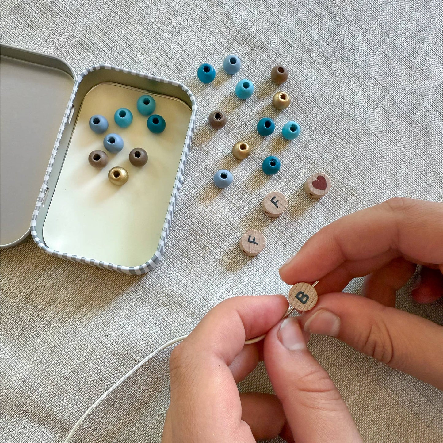 Beaded BFF Friendship Bracelet Gift Kit - homesewn