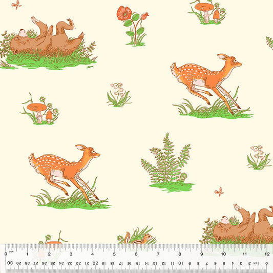 Beargrass - Ivory - Forestburgh Heather Ross - homesewn