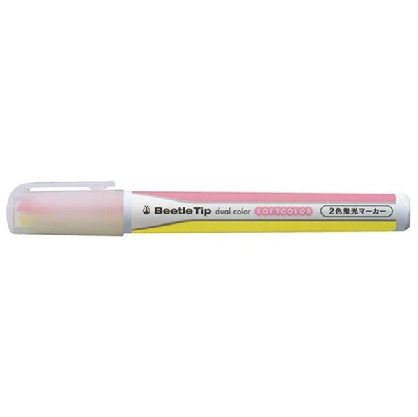 Beetle Tip Two Color Highlighter Pen - homesewn