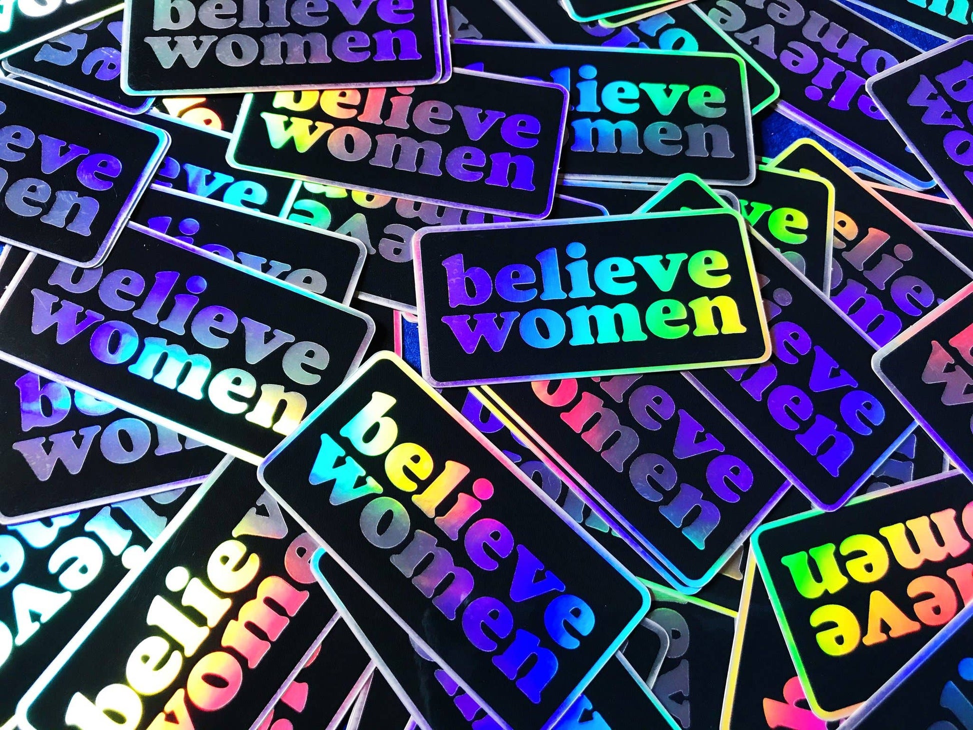Believe Women Sticker - homesewn