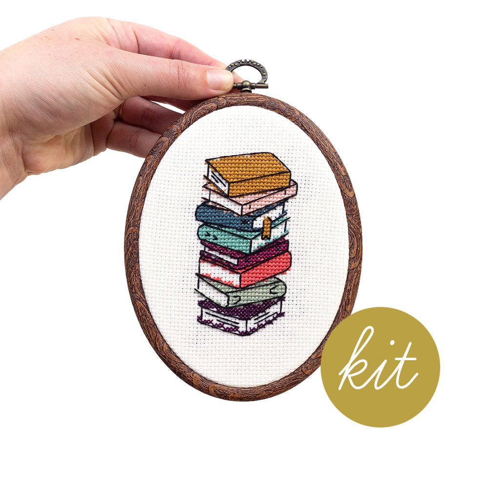 Bibliophilia Cross Stitch Kit - homesewn
