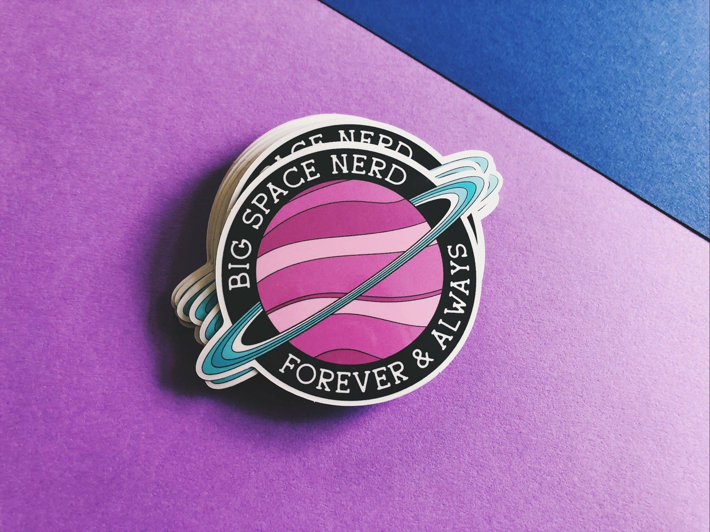 Big Space Nerd Sticker - homesewn