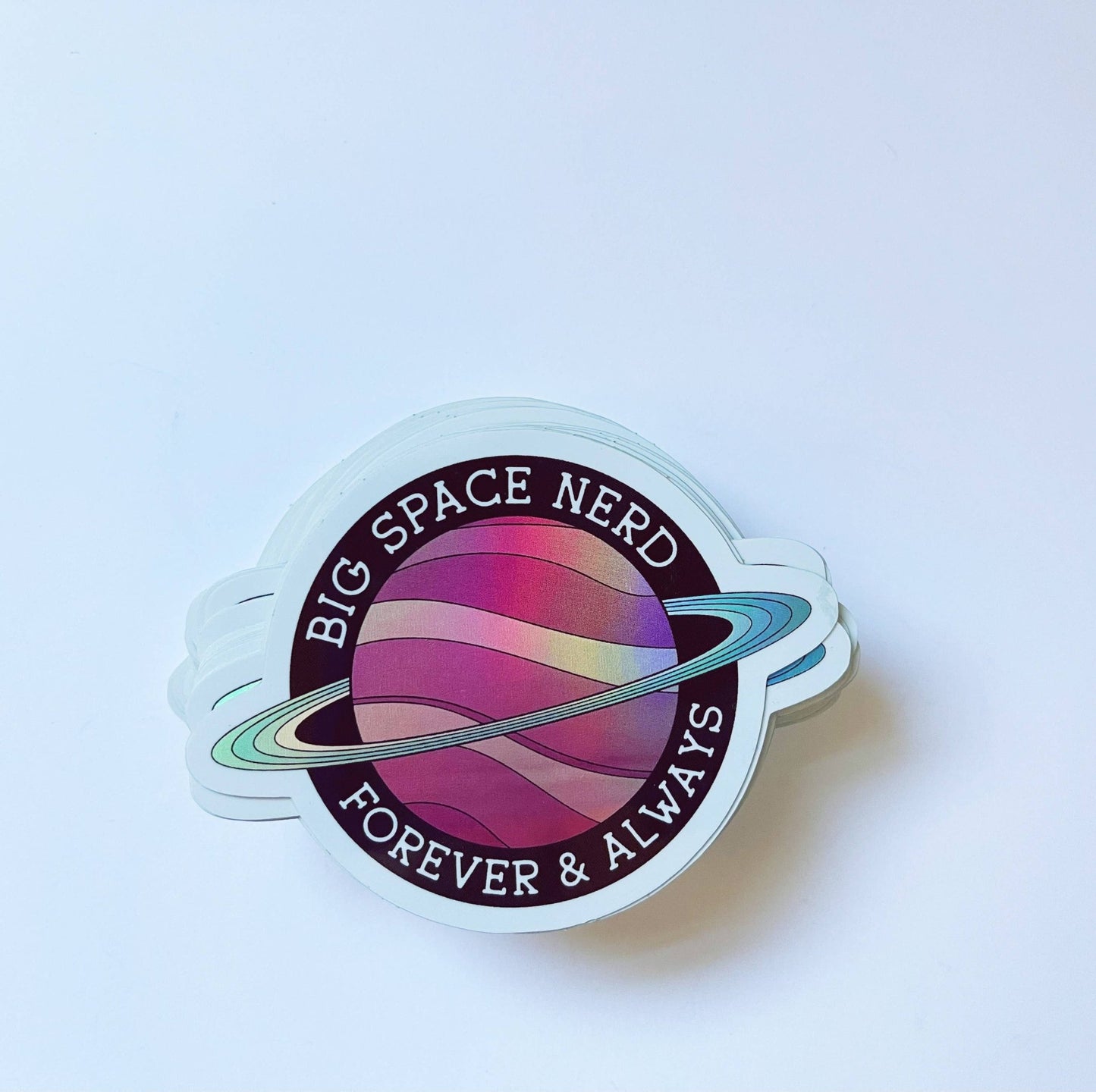 Big Space Nerd Sticker - homesewn