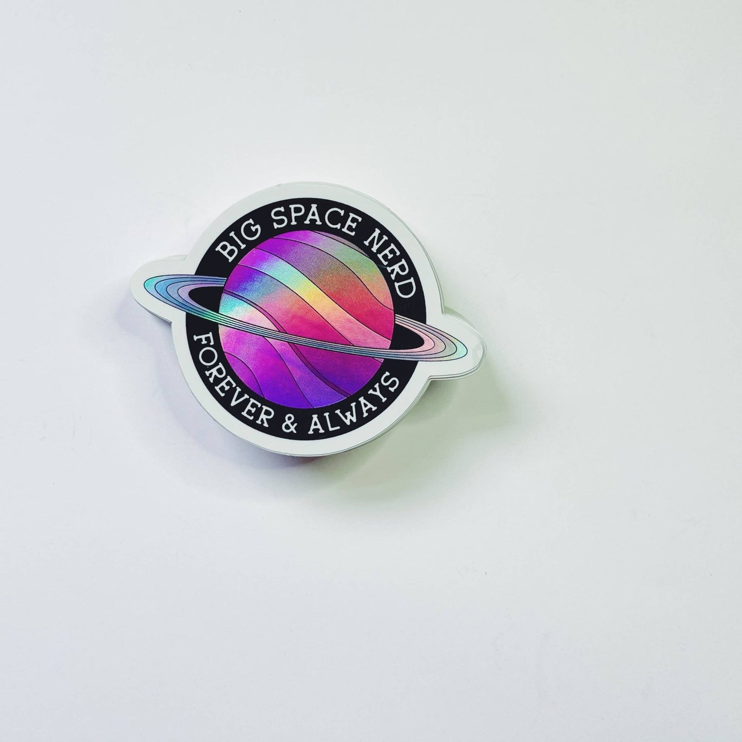 Big Space Nerd Sticker - homesewn