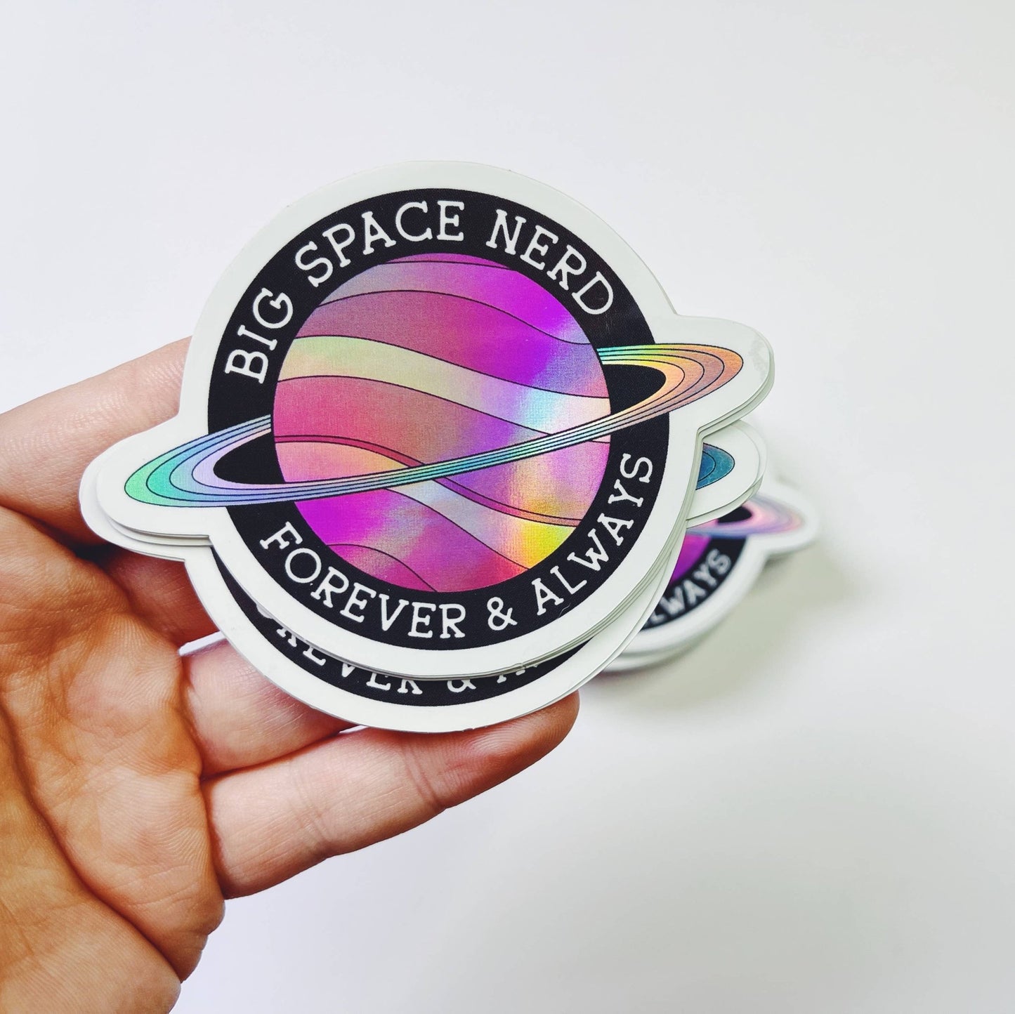 Big Space Nerd Sticker - homesewn