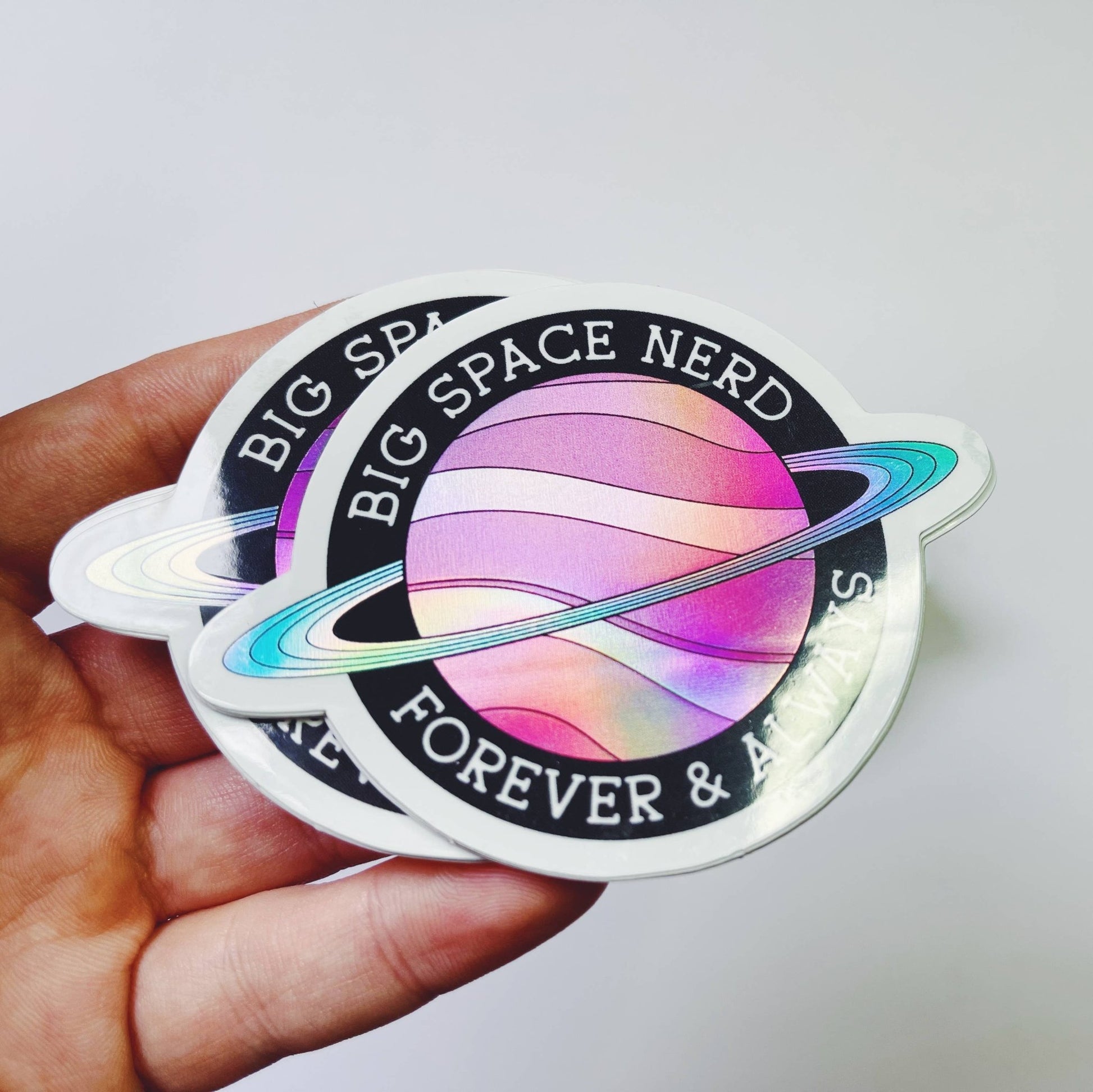Big Space Nerd Sticker - homesewn