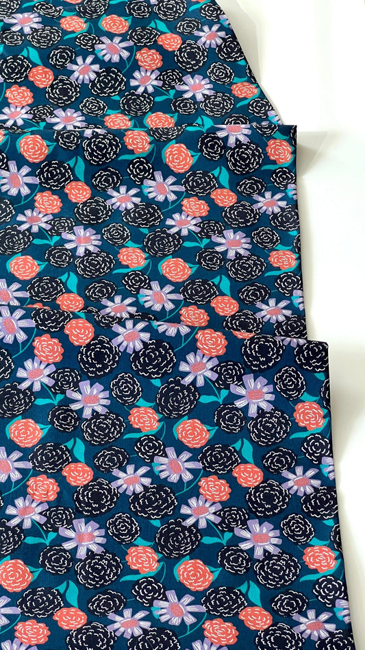 Black Marigolds - Mystery at Moonstone Manor - Cloud9 Organic - homesewn