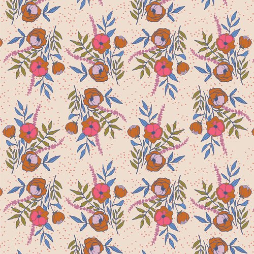 Blissfloral Dance - QUILTING COTTON/POPLIN - homesewn