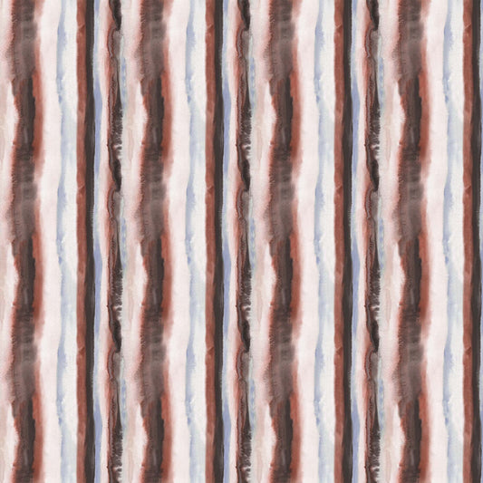 Blurred Stripes - Brown - Galaxies - homesewn