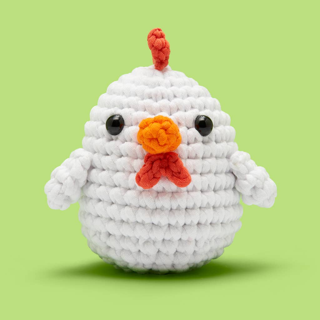 Bo the Chicken Beginner Crochet Kit - homesewn