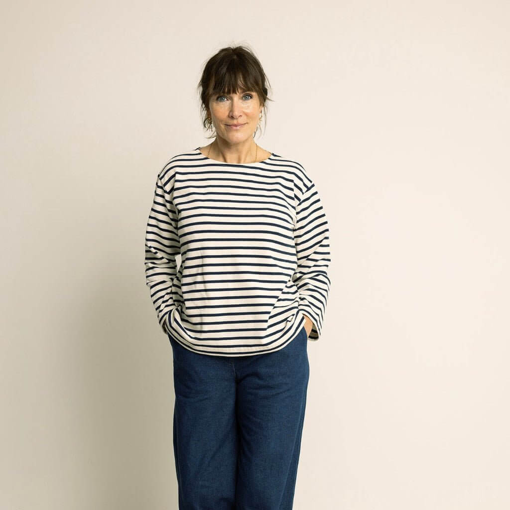 Boatneck Blouse sewing pattern PDF DOWNLOAD - homesewn