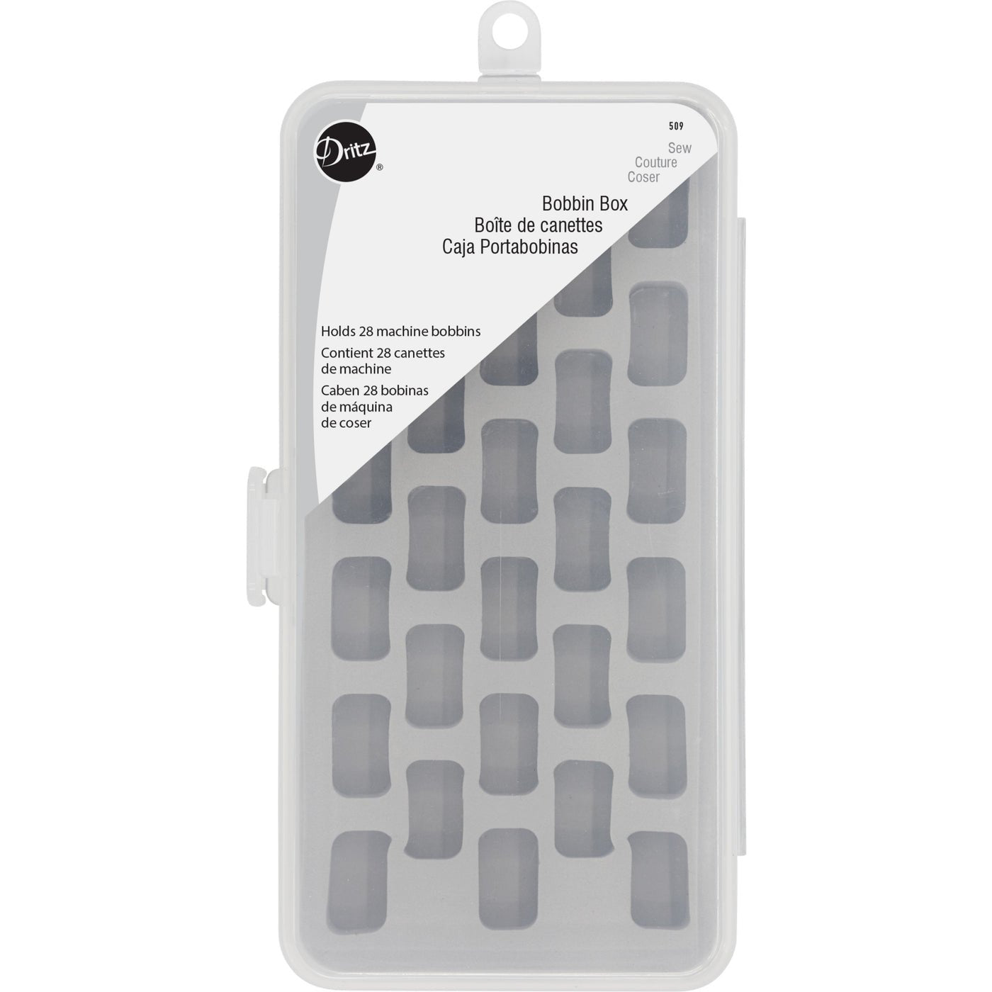 Bobbin Box - Holds 28 Bobbins - homesewn