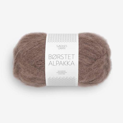 Borstet (Brushed) Alpakka - homesewn