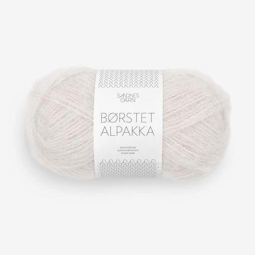 Borstet (Brushed) Alpakka - homesewn