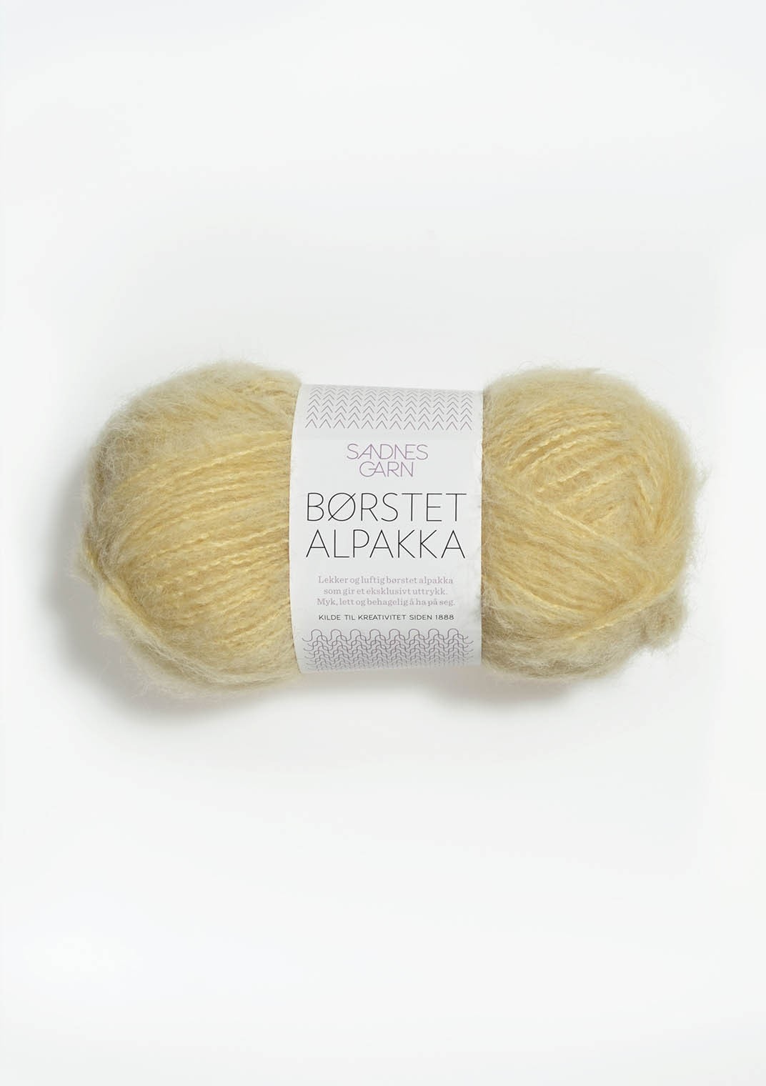 Borstet (Brushed) Alpakka - homesewn