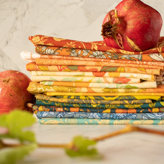 Bountiful Fat Quarter Bundle - 16 Total - homesewn