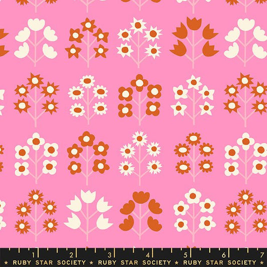 Bouquet - Flamingo - Petunia - homesewn
