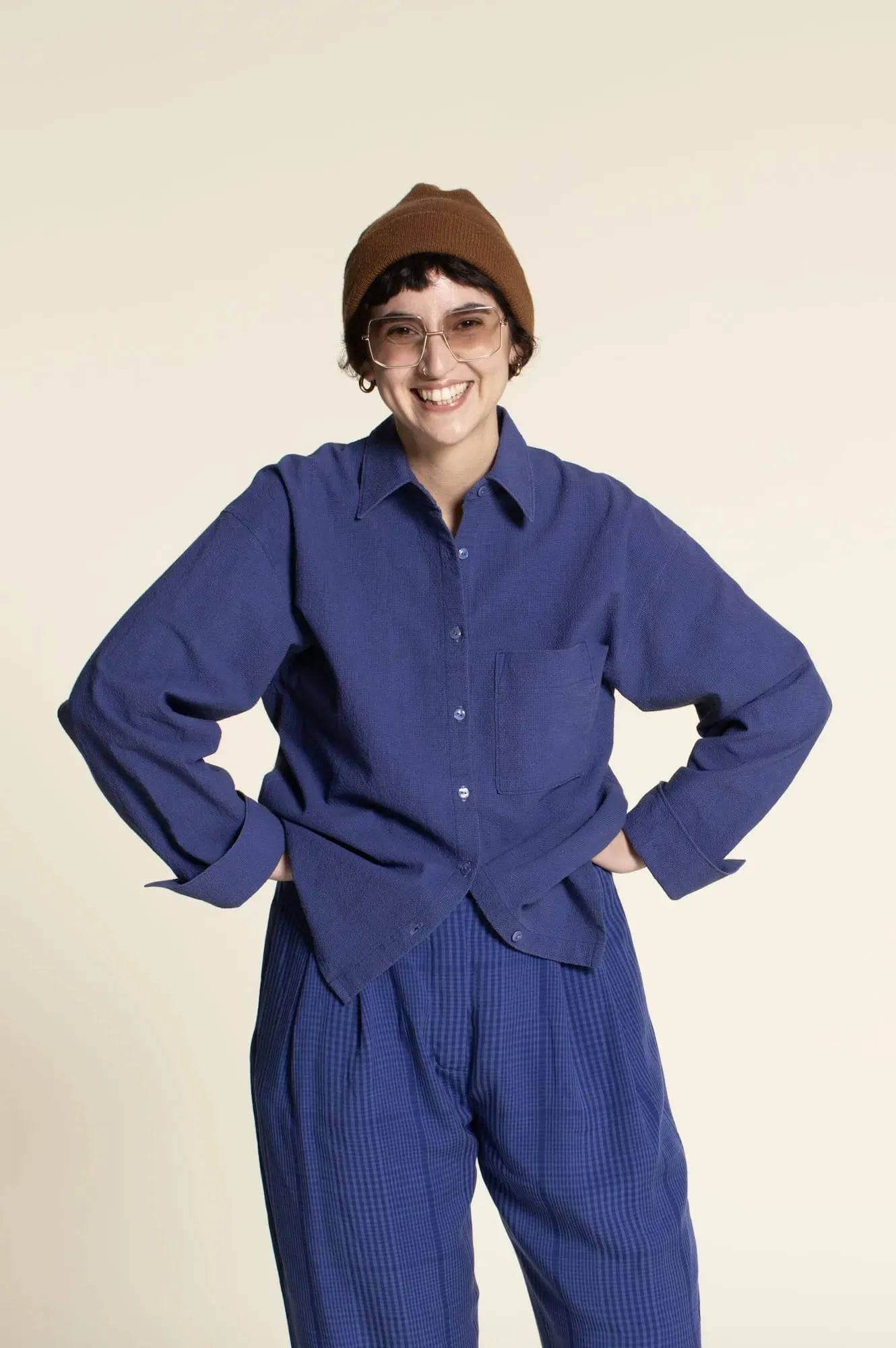 Boxy Shirt sewing pattern PDF DOWNLOAD - homesewn