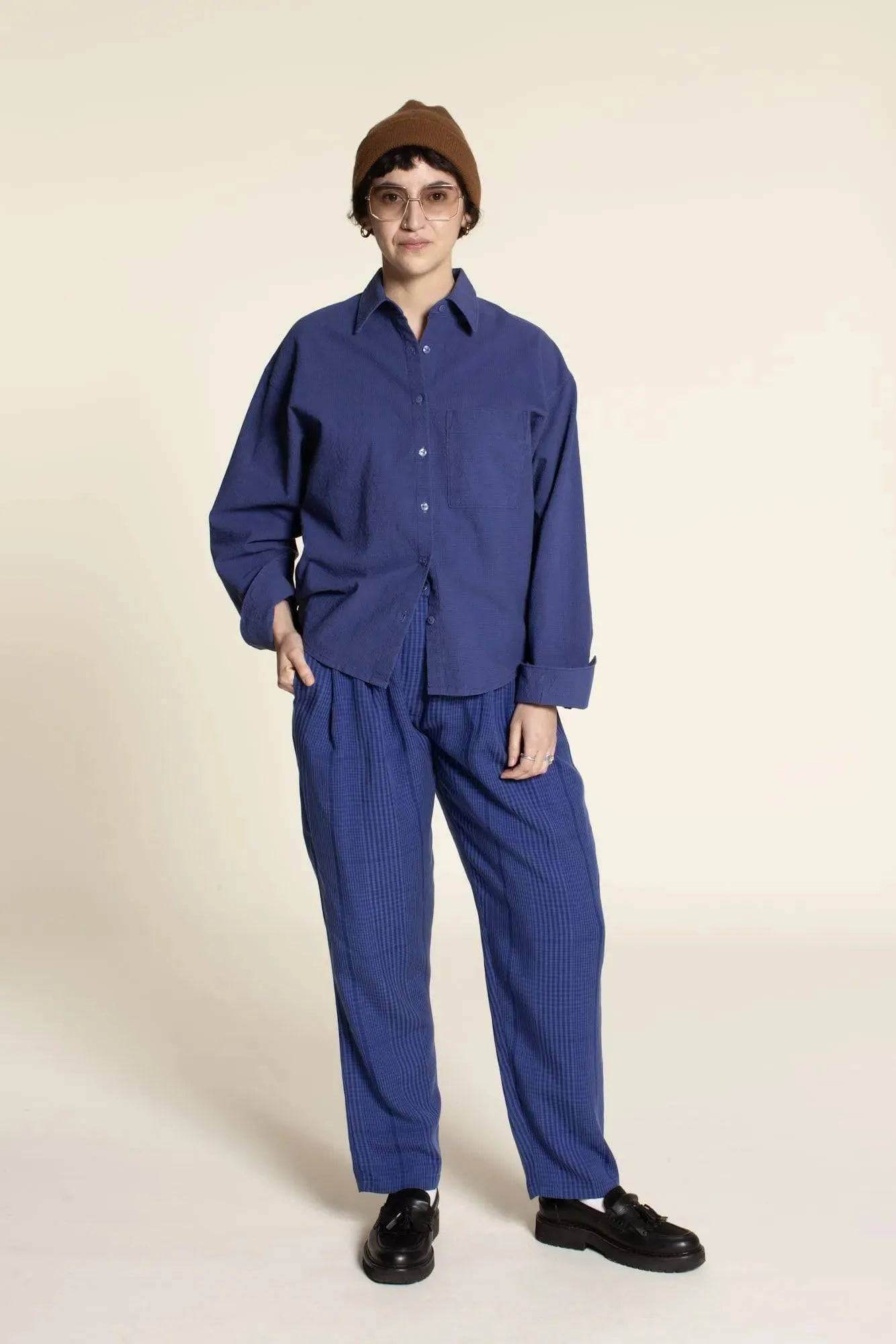 Boxy Shirt sewing pattern PDF DOWNLOAD - homesewn