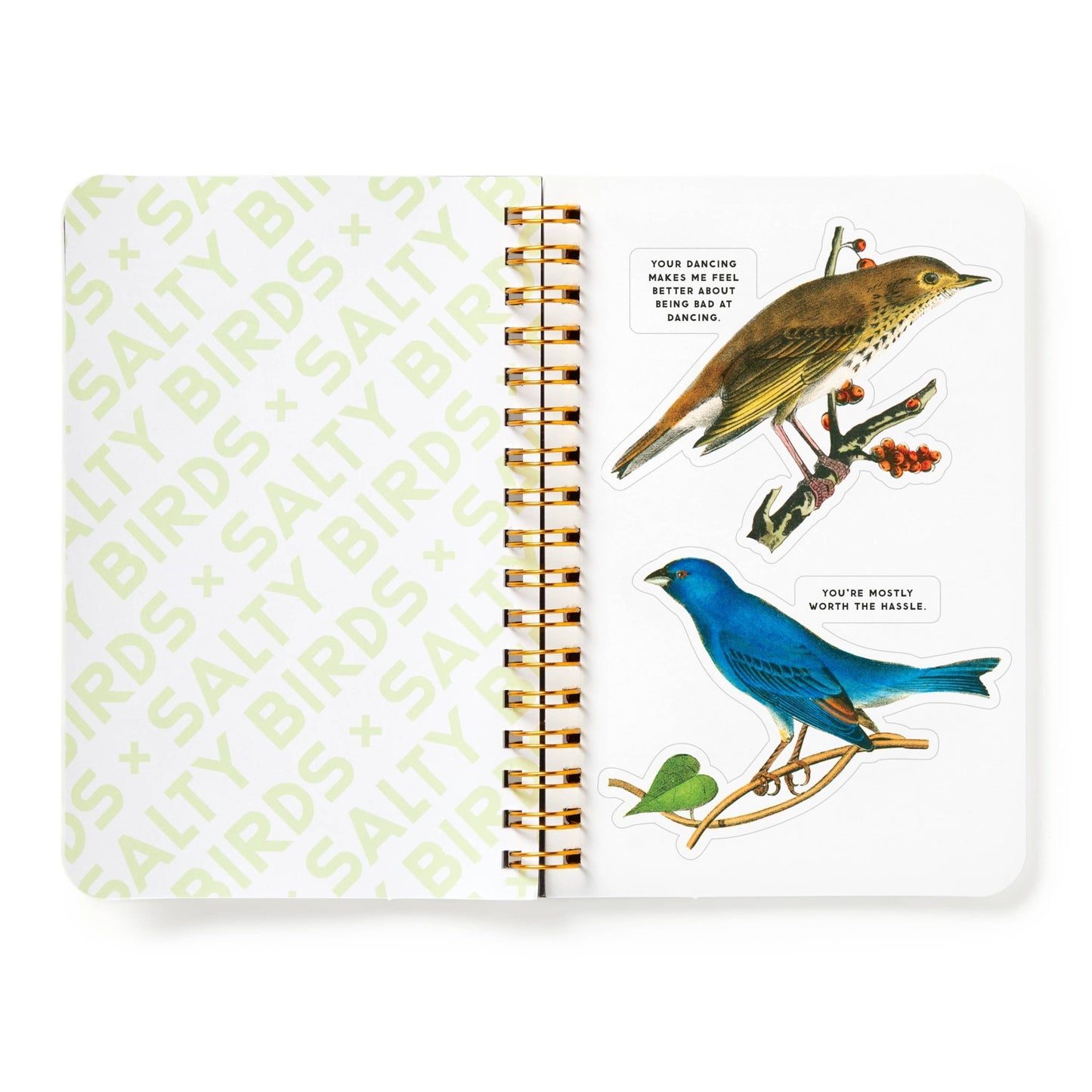 Brass Monkey Salty Birds Sticker Book - homesewn