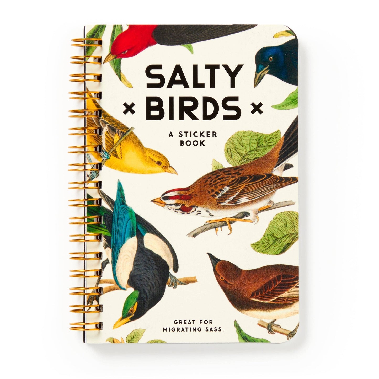 Brass Monkey Salty Birds Sticker Book - homesewn