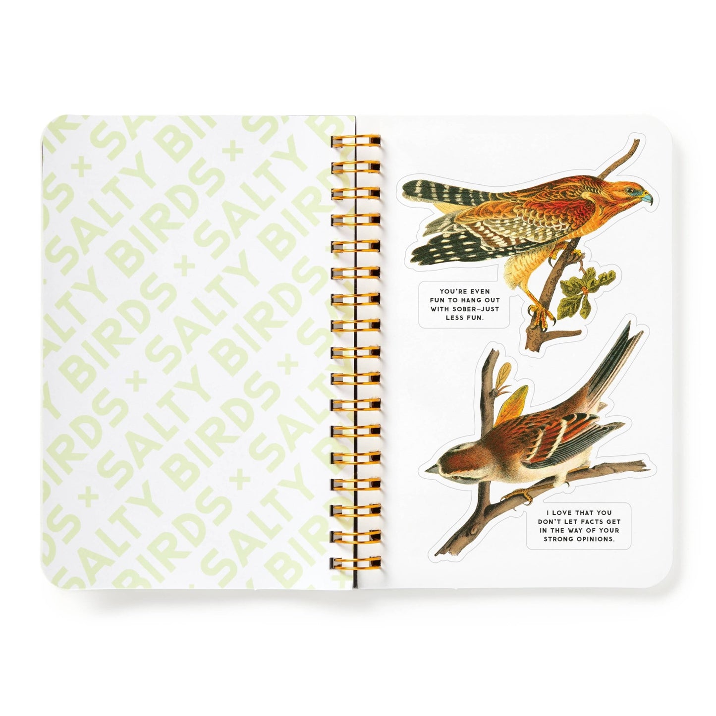Brass Monkey Salty Birds Sticker Book - homesewn