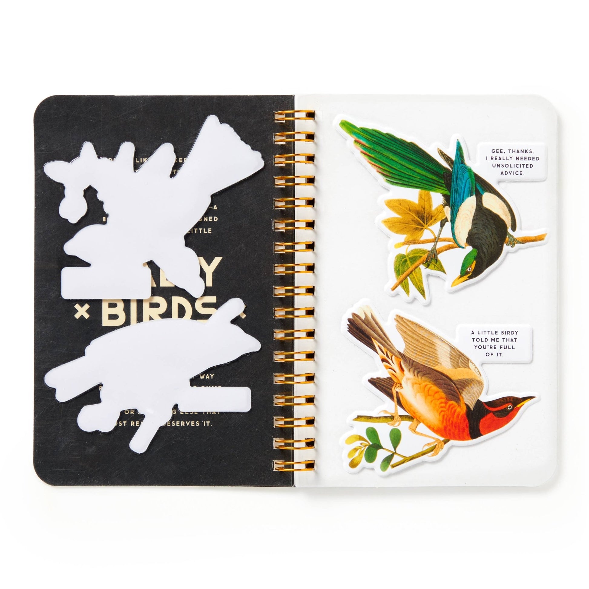 Brass Monkey Salty Birds Sticker Book - homesewn