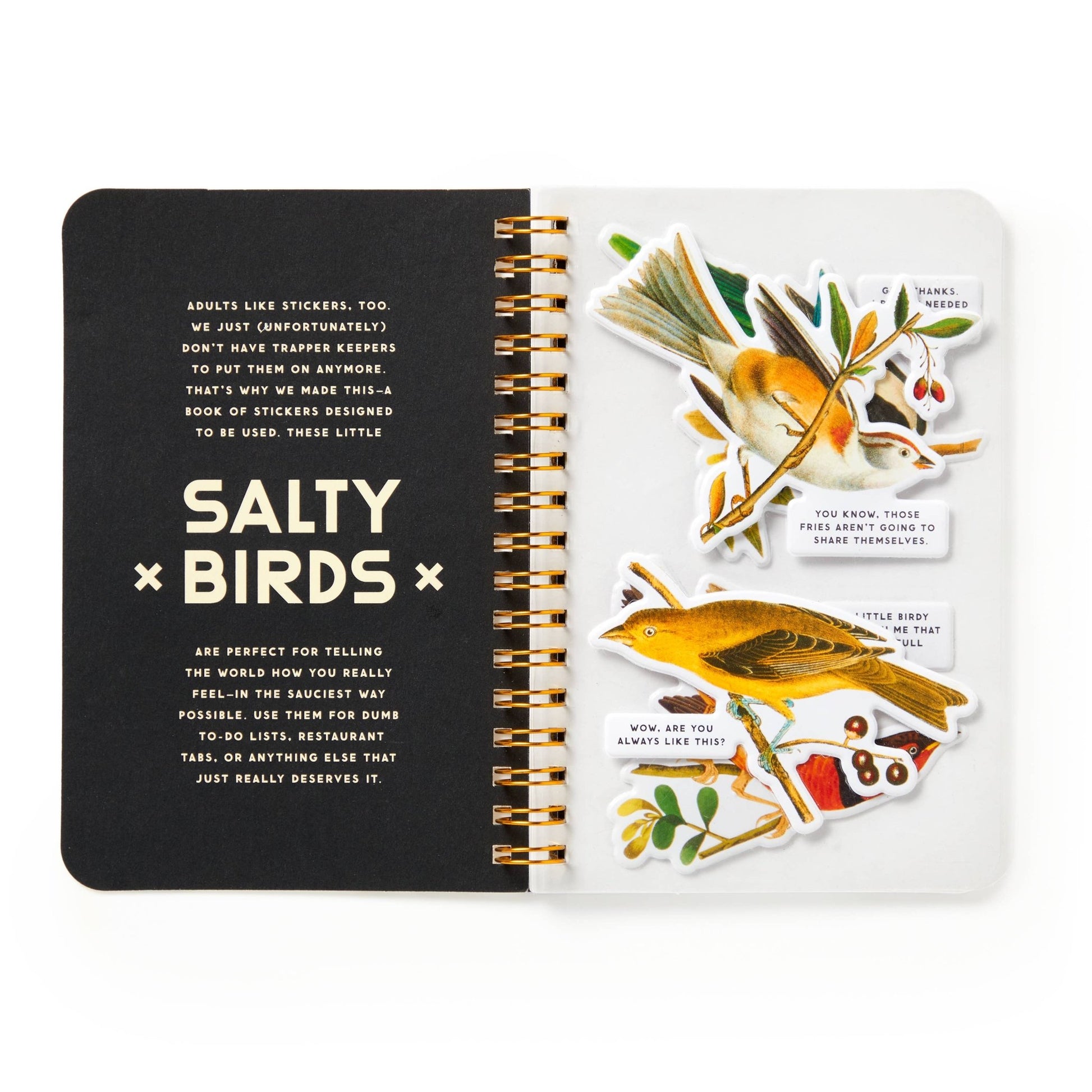 Brass Monkey Salty Birds Sticker Book - homesewn