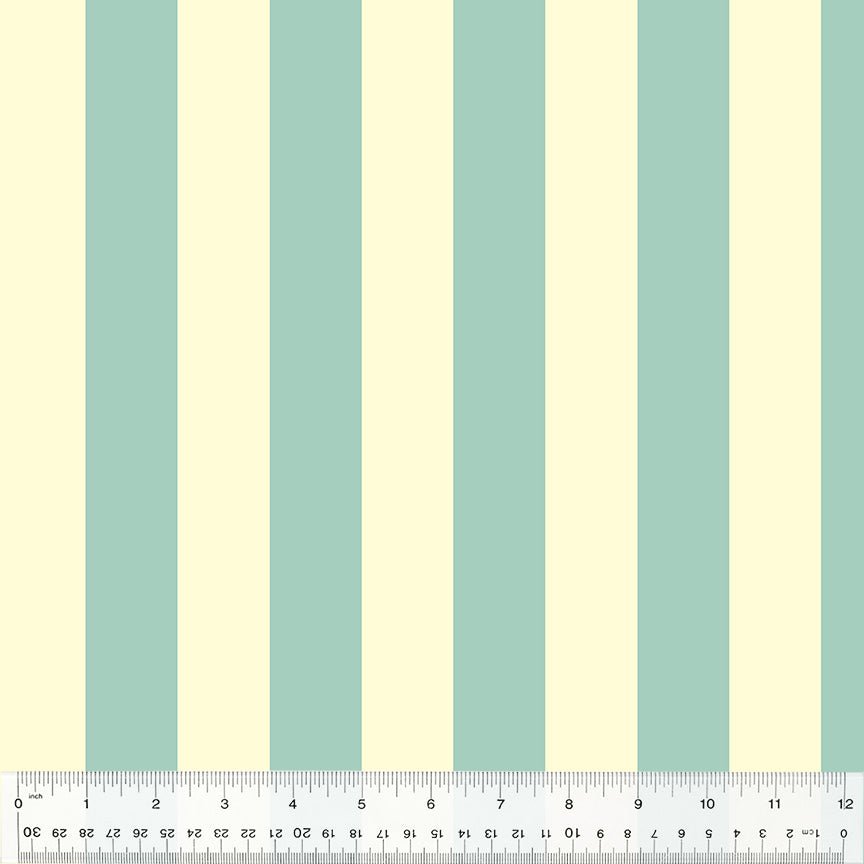 Broadstripe - Ivory - Forestburgh Heather Ross - homesewn