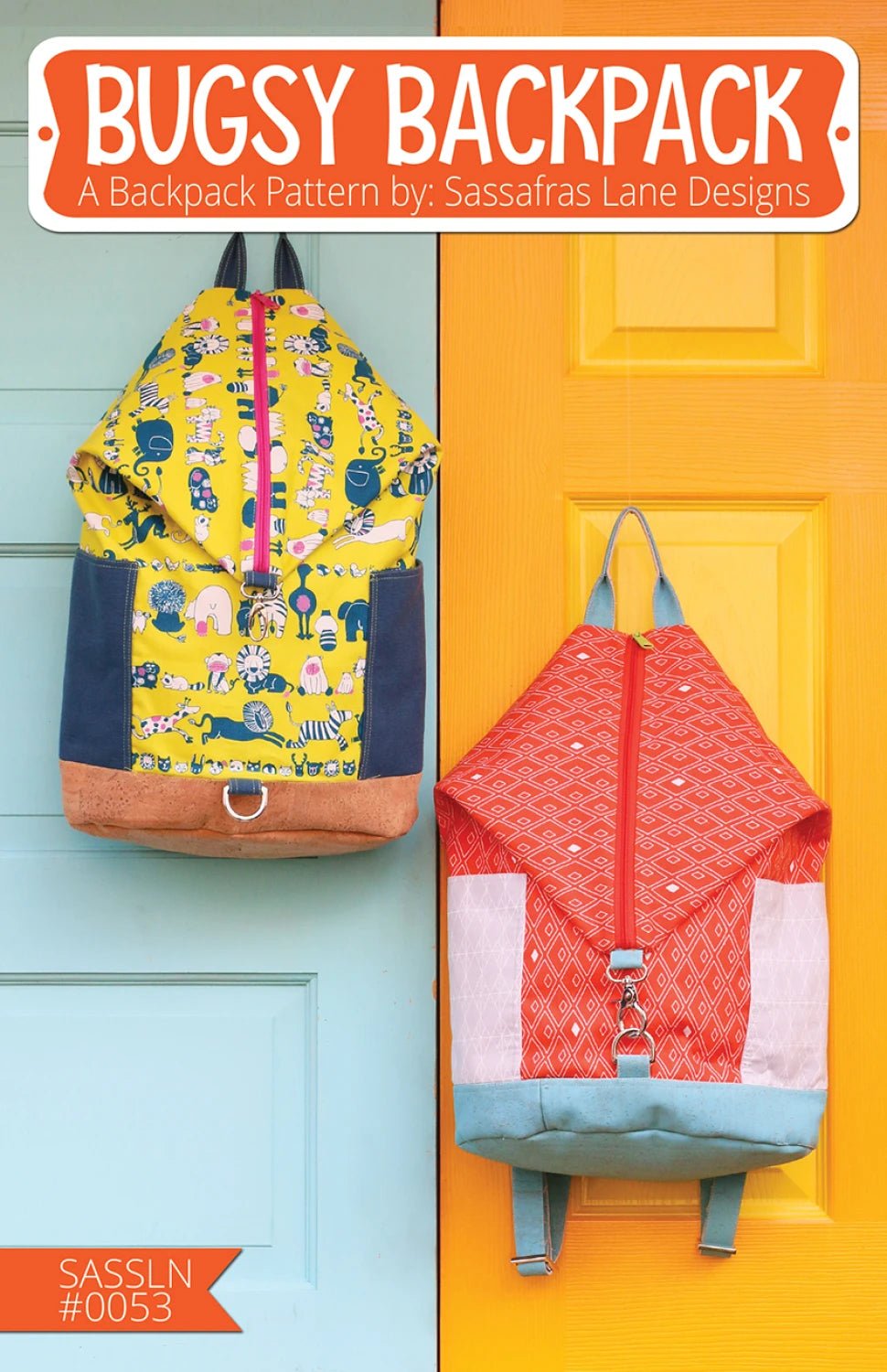 Bugsy Printed Sewing Backpack - homesewn