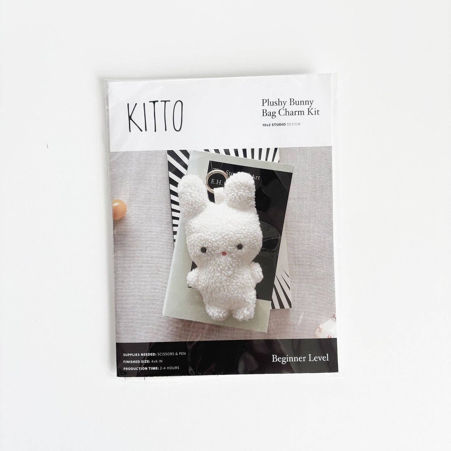 Bunny Bag Charm Craft Kit — Beginner Sewing Project - homesewn