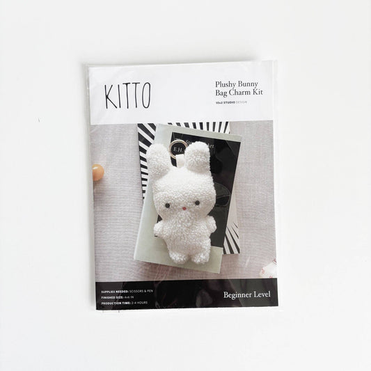 Bunny Bag Charm Craft Kit — Beginner Sewing Project - homesewn