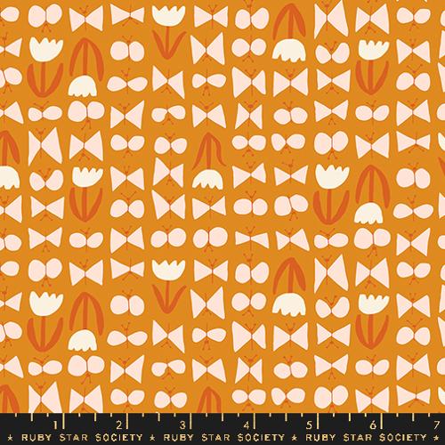 Butterflies - Turmeric - RS3081 14 - homesewn