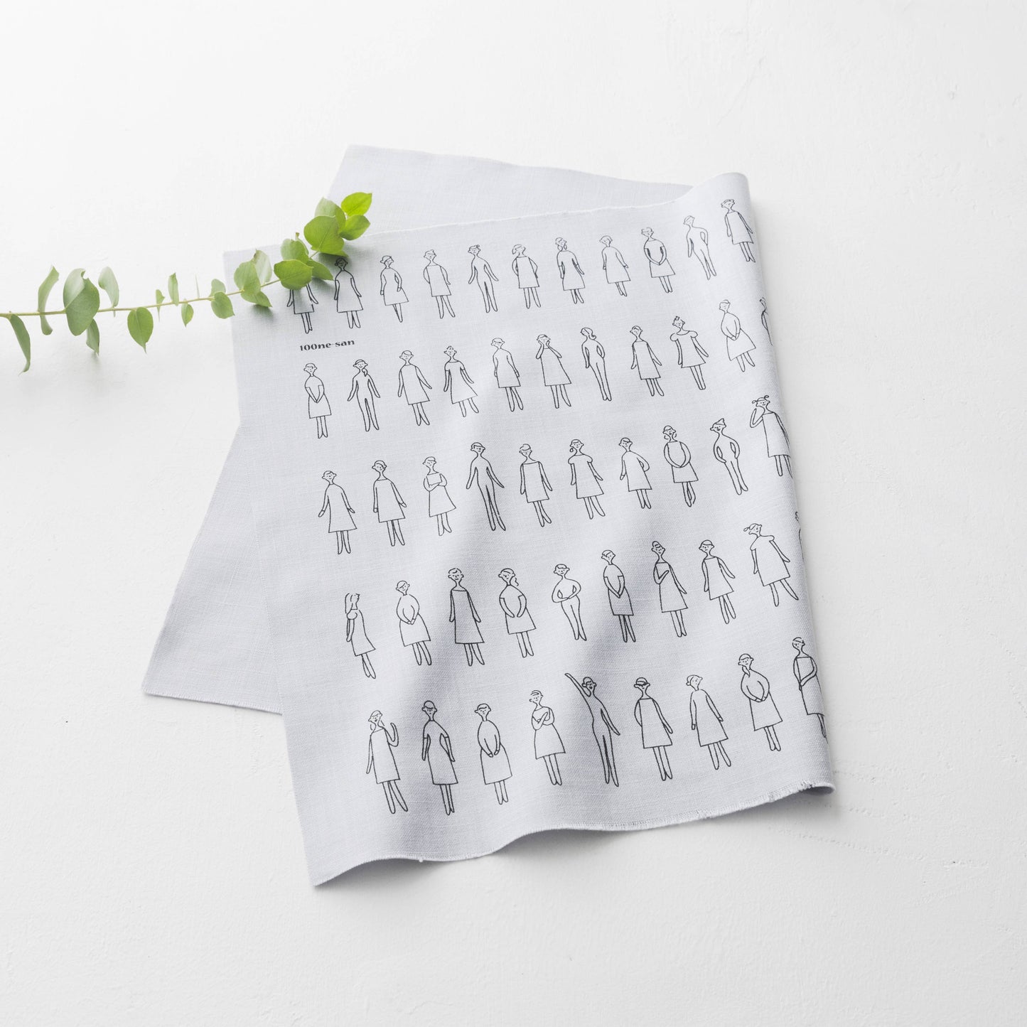 COSMO 100 Ladies Pattern Embroidery Fabric