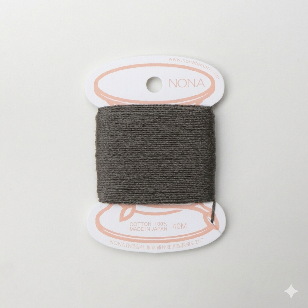 NONA Card Thread - Naturally Dyed Cotton Embroidery Thread (40m)