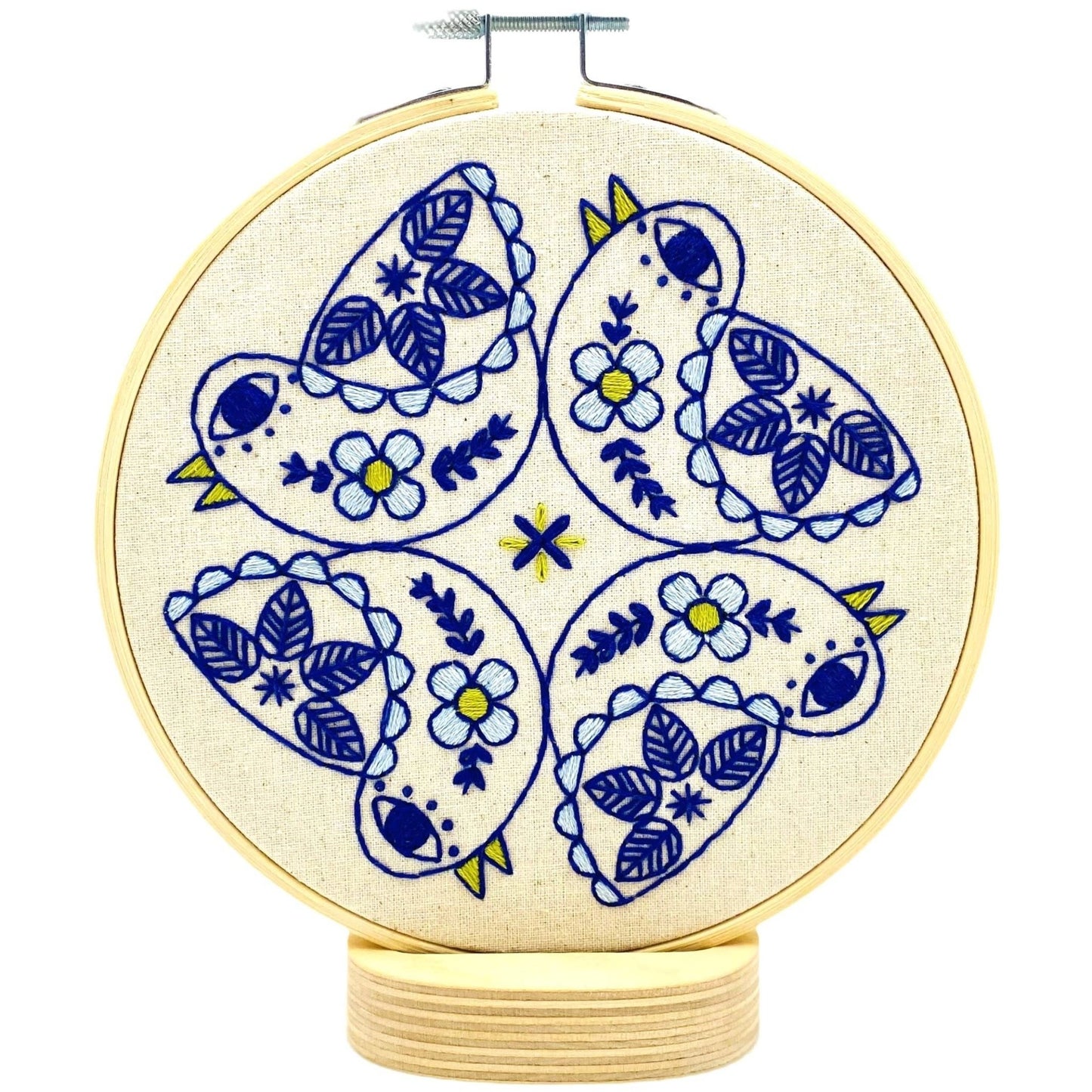 Calling Birds Complete Embroidery Kit - homesewn